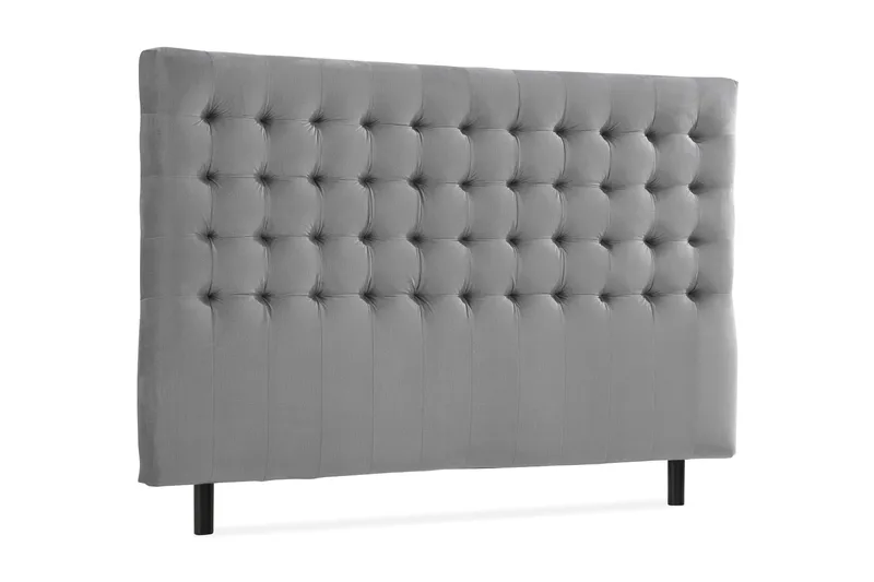 Sängynpääty Rebeca 180 cm Neliö - Harmaa - Huonekalut - Sänky - Sängyn lisävarusteet & sängynpäädyt - Sängynpääty