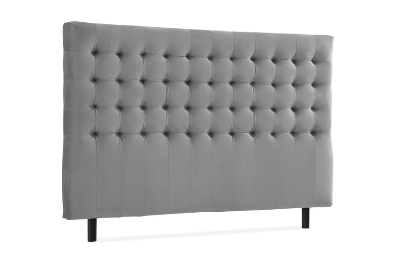 Sängynpääty Rebeca 180 cm Neliö - Harmaa - Huonekalut - Sänky - Sängyn lisävarusteet & sängynpäädyt - Sängynpääty