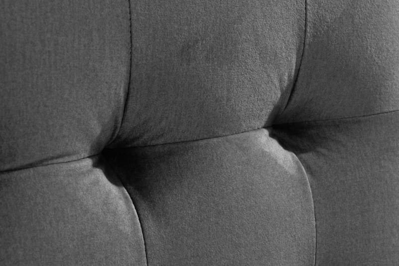 Sängynpääty Rebeca 180 cm Neliö - Tummanharmaa - Huonekalut - Sänky - Sängyn lisävarusteet & sängynpäädyt - Sängynpääty