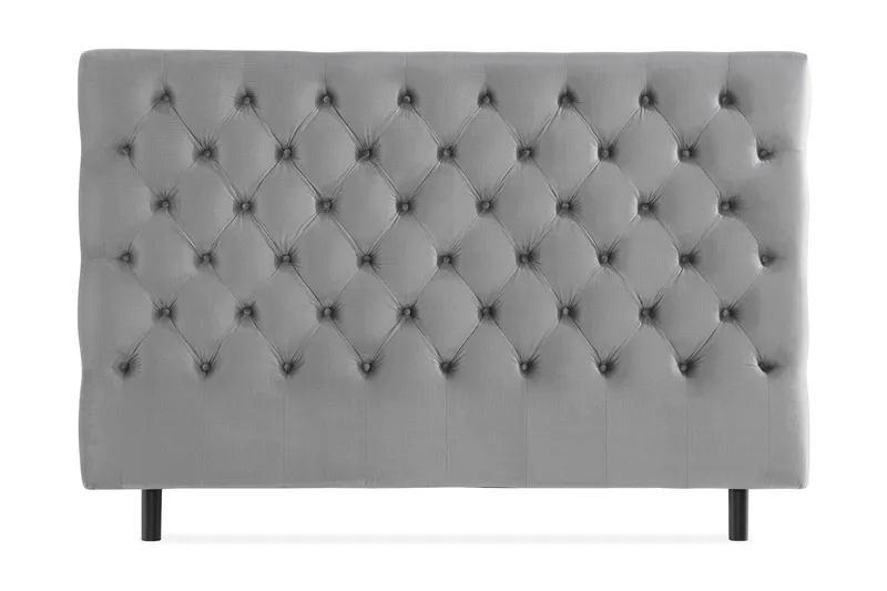 Sängynpääty Rebeca 180 cm Topattu, Harmaa