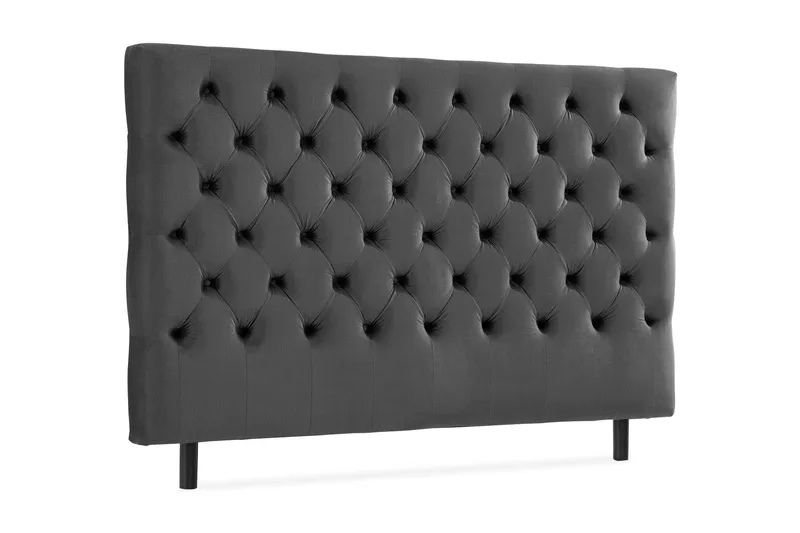 Sängynpääty Rebeca 180 cm Topattu - Tummanharmaa - Huonekalut - Sänky - Sängyn lisävarusteet & sängynpäädyt - Sängynpääty