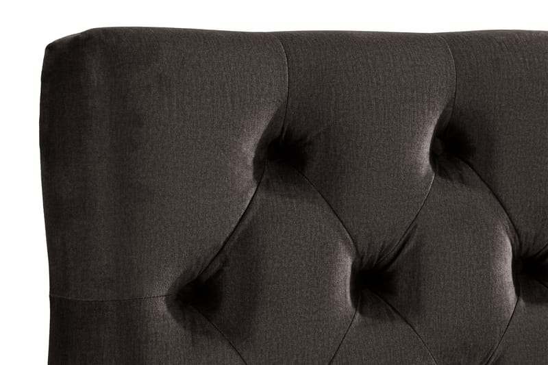 Sängynpääty Rebeca 180 cm Topattu - Tummanharmaa - Huonekalut - Sänky - Sängyn lisävarusteet & sängynpäädyt - Sängynpääty