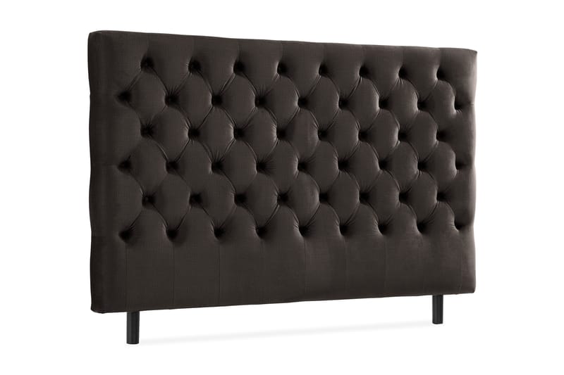 Sängynpääty Rebeca 180 cm Topattu - Tummanharmaa - Huonekalut - Sänky - Sängyn lisävarusteet & sängynpäädyt - Sängynpääty