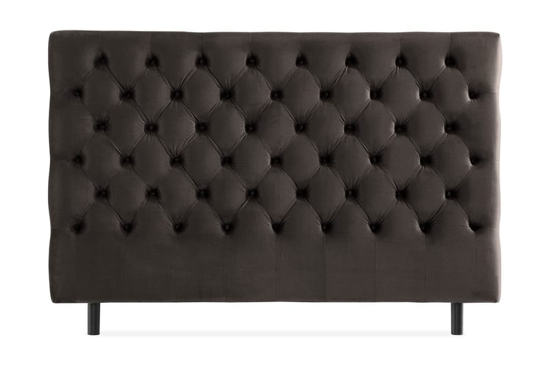 Sängynpääty Rebeca 180 cm Topattu, Tummanharmaa