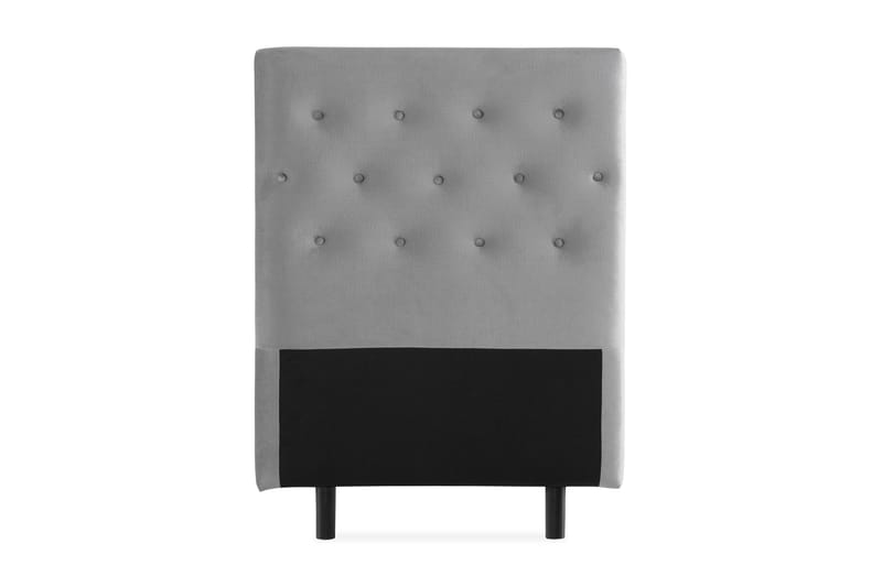 Sängynpääty Rebeca 90 cm Nappi - Harmaa - Huonekalut - Sänky - Sängyn lisävarusteet & sängynpäädyt - Sängynpääty