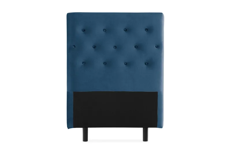 Sängynpääty Rebeca 90 cm Nappi, Sininen