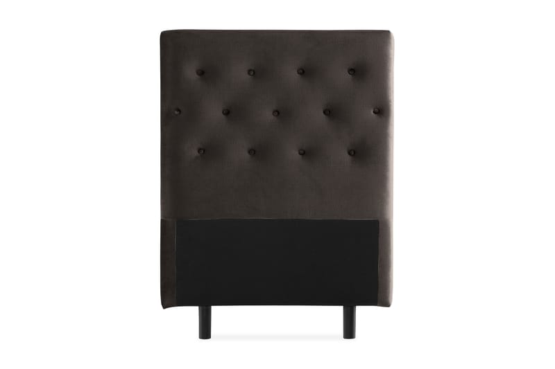 Sängynpääty Rebeca 90 cm Nappi - Tummanharmaa - Huonekalut - Sänky - Sängyn lisävarusteet & sängynpäädyt - Sängynpääty