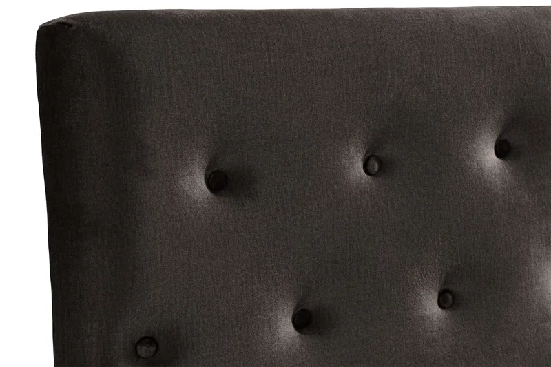 Sängynpääty Rebeca 90 cm Nappi - Tummanharmaa - Huonekalut - Sänky - Sängyn lisävarusteet & sängynpäädyt - Sängynpääty