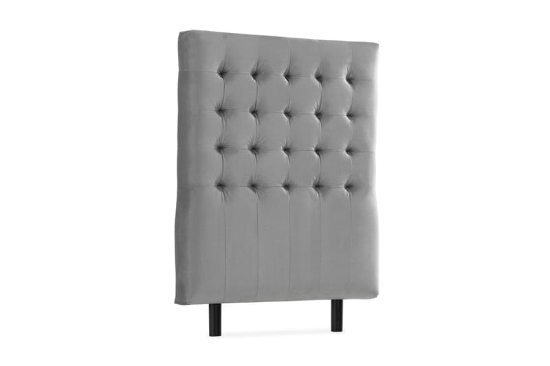 Sängynpääty Rebeca 90 cm Neliö - Harmaa - Huonekalut - Sänky - Sängyn lisävarusteet & sängynpäädyt - Sängynpääty