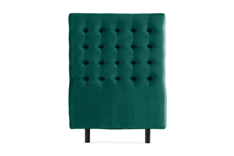 Sängynpääty Rebeca 90 cm Neliö, Vihreä