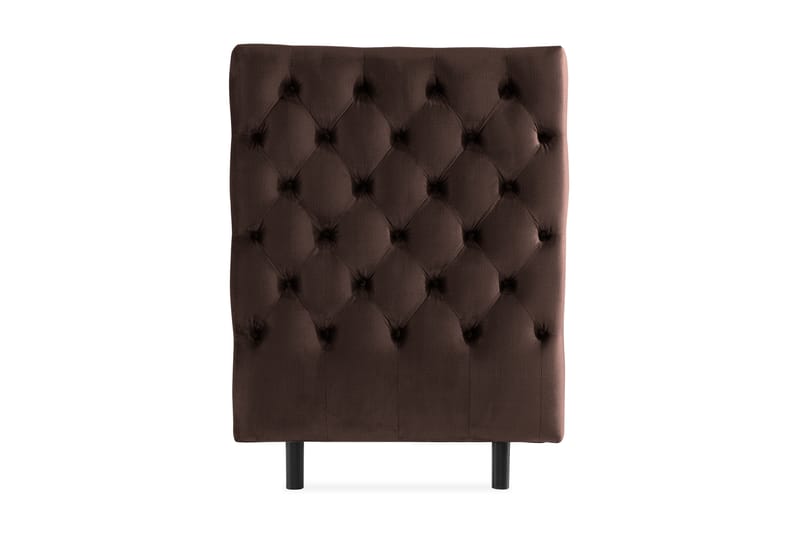 Sängynpääty Rebeca 90 cm Topattu - Ruskea - Huonekalut - Sänky - Sängyn lisävarusteet & sängynpäädyt - Sängynpääty