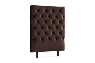Sängynpääty Rebeca 90 cm Topattu - Ruskea - Huonekalut - Sänky - Sängyn lisävarusteet & sängynpäädyt - Sängynpääty