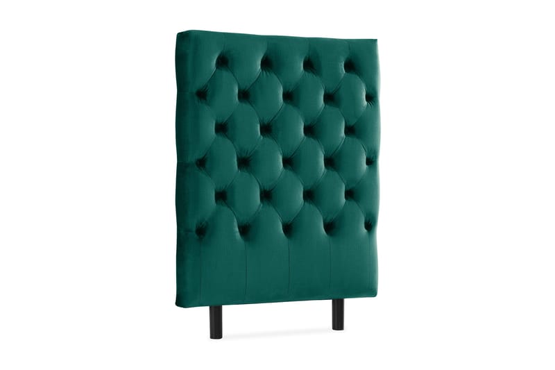 Sängynpääty Rebeca 90 cm Topattu - Vihreä - Huonekalut - Sänky - Sängyn lisävarusteet & sängynpäädyt - Sängynpääty