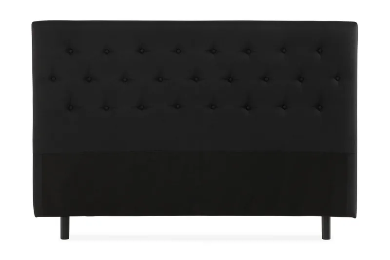 Sängynpääty Rebeca Napit 160 cm, Musta