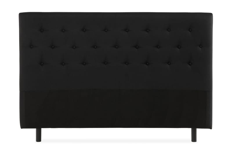 Sängynpääty Rebeca Napit 180 cm, Musta