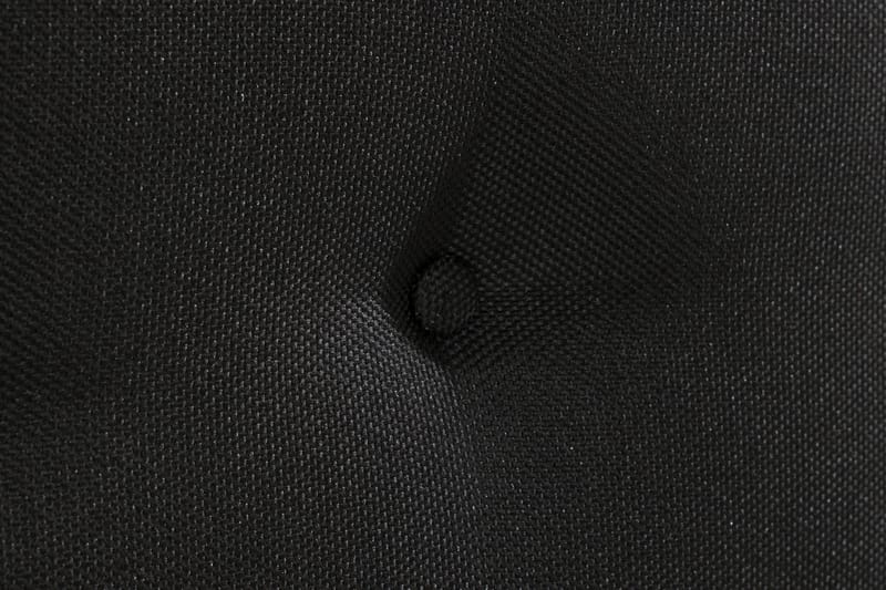 Sängynpääty Rebeca Napit 180 cm - Musta - Huonekalut - Sänky - Sängyn lisävarusteet & sängynpäädyt - Sängynpääty