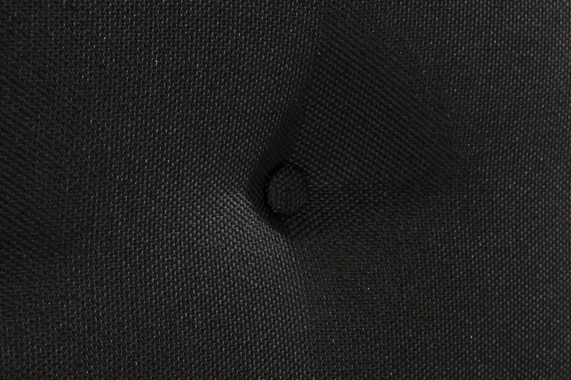 Sängynpääty Rebeca Napit 90 cm - Musta - Huonekalut - Sänky - Sängyn lisävarusteet & sängynpäädyt - Sängynpääty