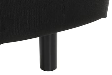 Sängynpääty Rebeca Ruudullinen 120 cm - Musta - Huonekalut - Sänky - Sängyn lisävarusteet & sängynpäädyt - Sängynpääty