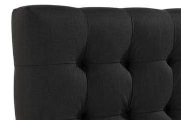 Sängynpääty Rebeca Ruudullinen 120 cm - Musta - Huonekalut - Sänky - Sängyn lisävarusteet & sängynpäädyt - Sängynpääty