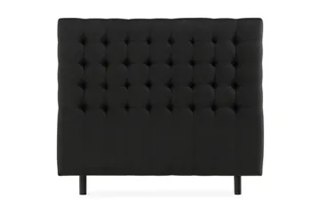 Sängynpääty Rebeca Ruudullinen 120 cm - Musta - Huonekalut - Sänky - Sängyn lisävarusteet & sängynpäädyt - Sängynpääty