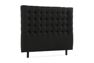 Sängynpääty Rebeca Ruudullinen 120 cm - Musta - Huonekalut - Sänky - Sängyn lisävarusteet & sängynpäädyt - Sängynpääty