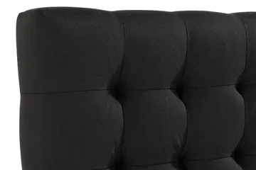 Sängynpääty Rebeca Ruudullinen 120 cm - Musta - Huonekalut - Sänky - Sängyn lisävarusteet & sängynpäädyt - Sängynpääty
