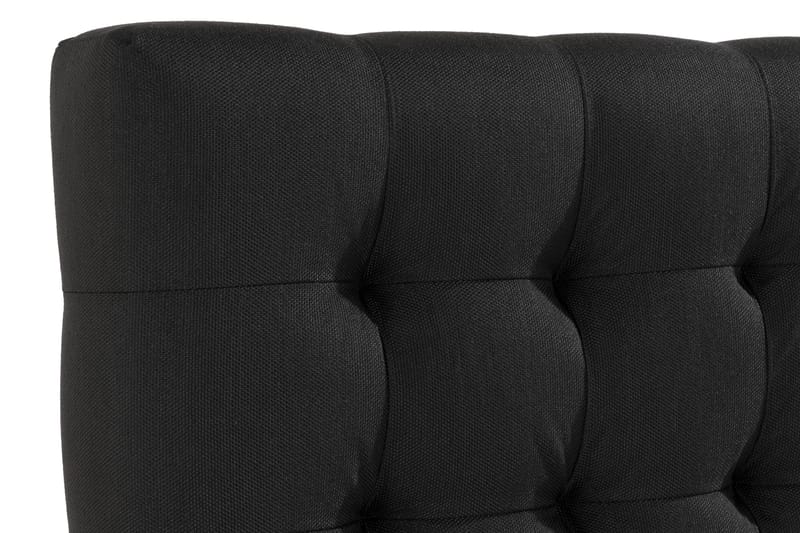 Sängynpääty Rebeca Ruudullinen 140 cm - Musta - Huonekalut - Sänky - Sängyn lisävarusteet & sängynpäädyt - Sängynpääty