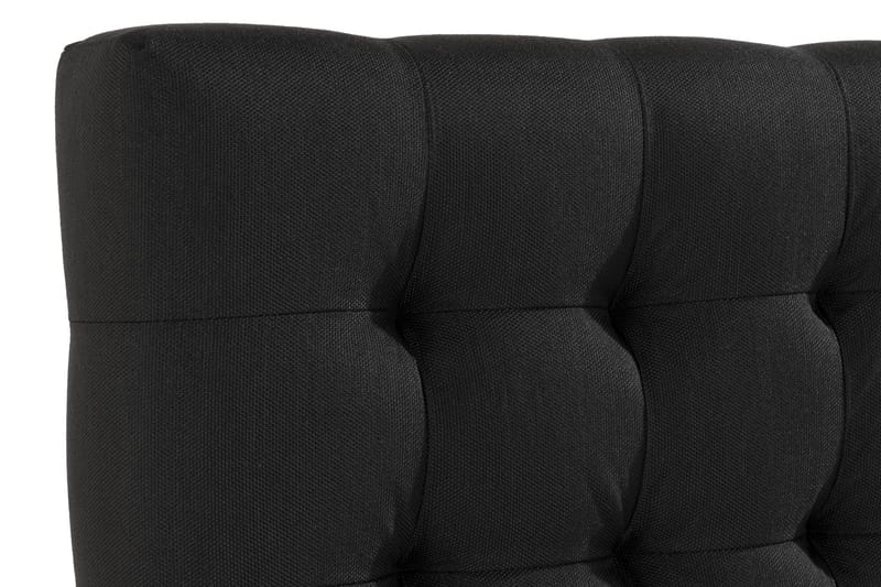 Sängynpääty Rebeca Ruudullinen 180 cm - Musta - Huonekalut - Sänky - Sängyn lisävarusteet & sängynpäädyt - Sängynpääty