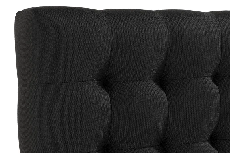 Sängynpääty Rebeca Ruudullinen 90 cm - Musta - Huonekalut - Sänky - Sängyn lisävarusteet & sängynpäädyt - Sängynpääty