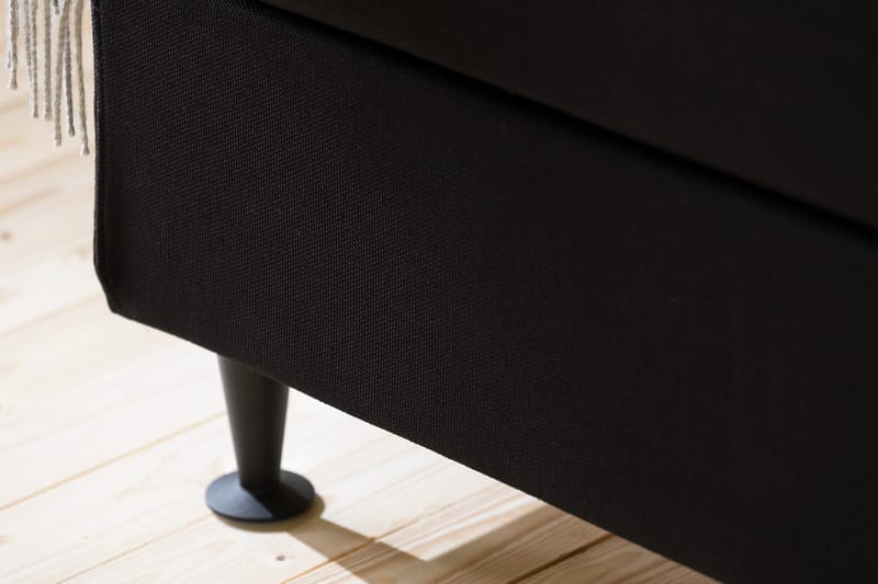 Sängynpääty Rebeca Ruudullinen 90 cm - Musta - Huonekalut - Sänky - Sängyn lisävarusteet & sängynpäädyt - Sängynpääty