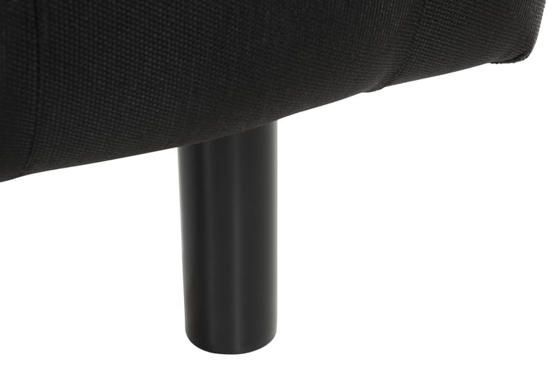 Sängynpääty Rebeca Topattu 120 cm - Musta - Huonekalut - Sänky - Sängyn lisävarusteet & sängynpäädyt - Sängynpääty