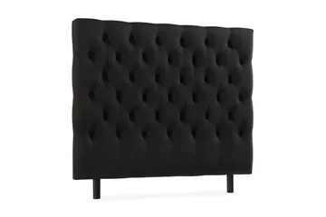 Sängynpääty Rebeca Topattu 120 cm - Musta - Huonekalut - Sänky - Sängyn lisävarusteet & sängynpäädyt - Sängynpääty