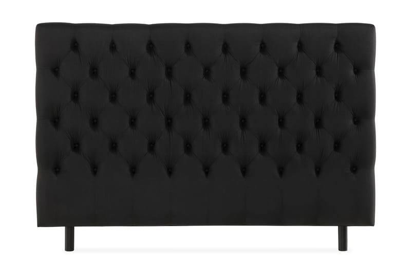 Sängynpääty Rebeca Topattu 180 cm, Musta