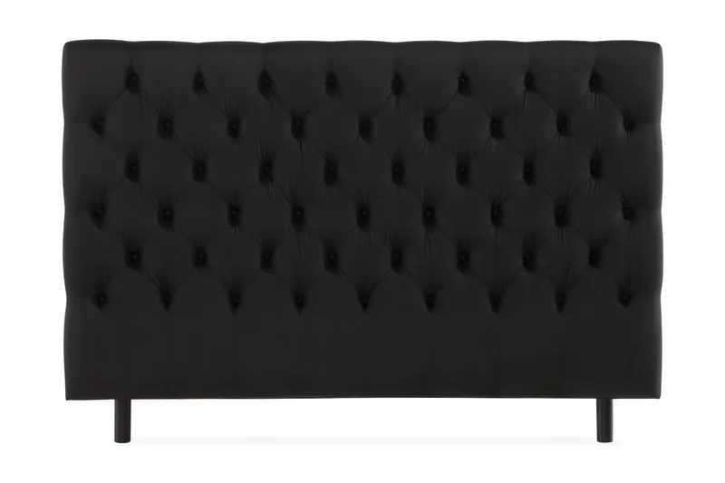 Sängynpääty Rebeca Topattu 180 cm, Musta