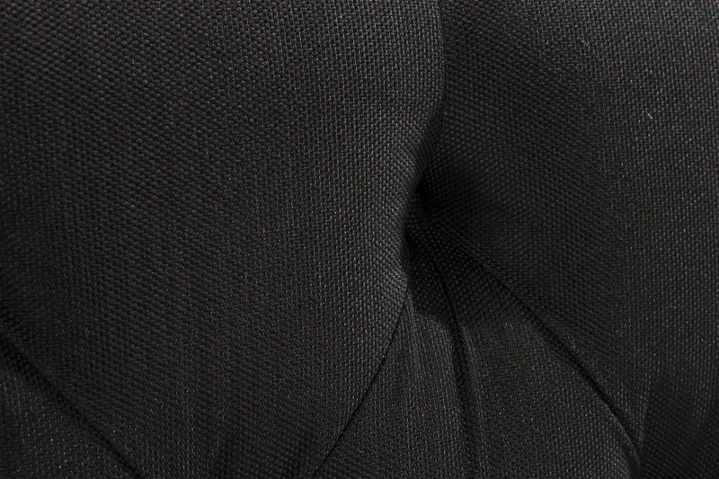 Sängynpääty Rebeca Topattu 90 cm - Musta - Huonekalut - Sänky - Sängyn lisävarusteet & sängynpäädyt - Sängynpääty