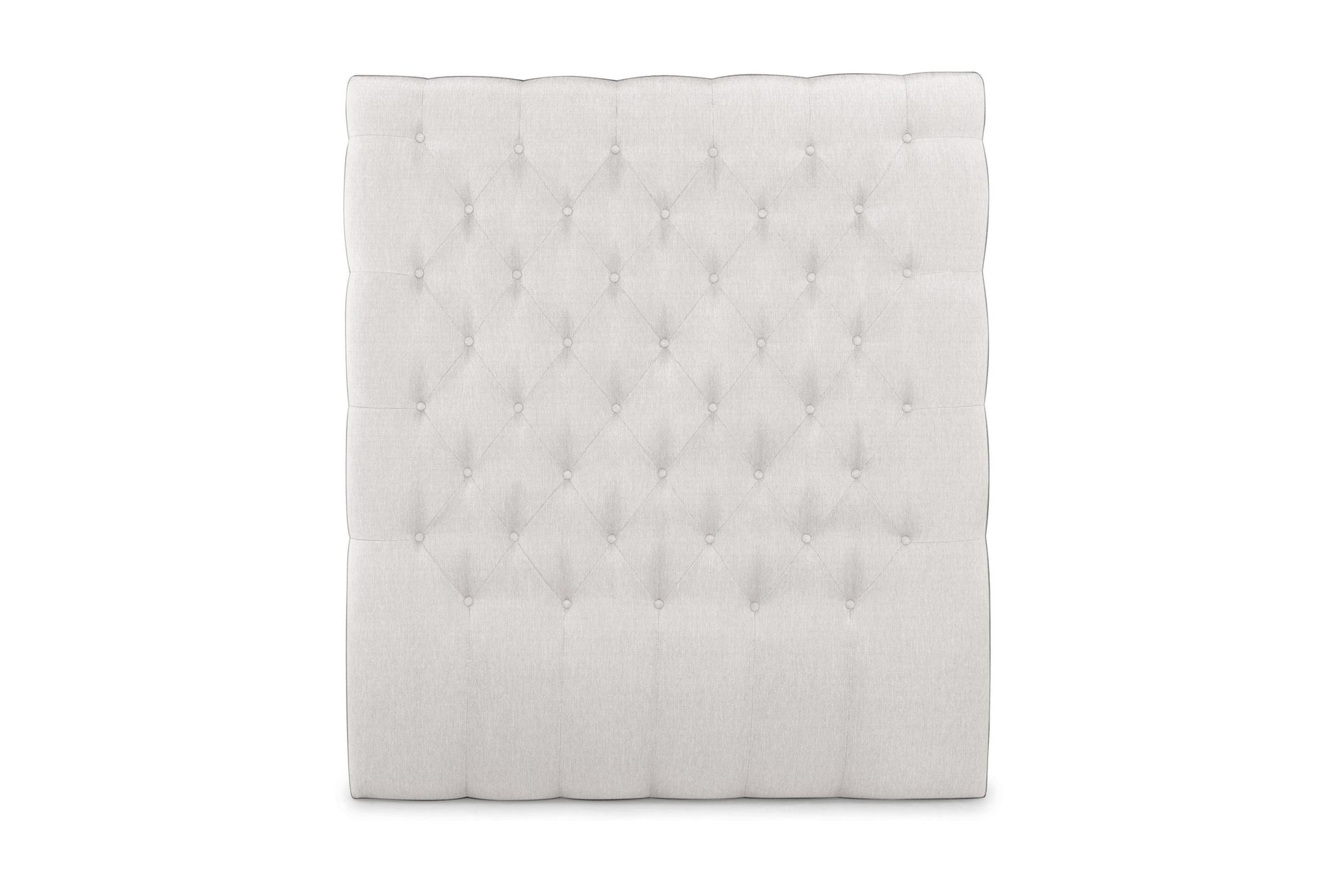 Sängynpääty Relax 140 cm Nappitoppaus Korkea - Beige - Huonekalut - Sänky - Sängyn lisävarusteet & sängynpäädyt - Sängynpääty