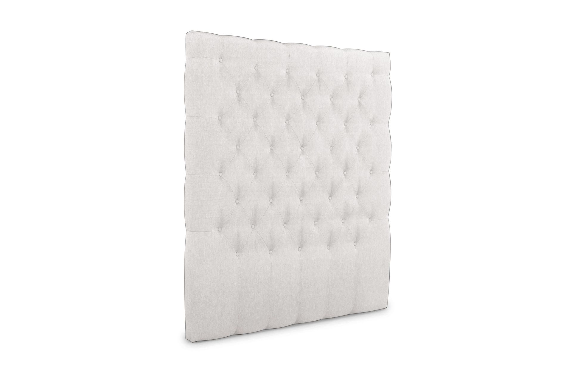 Sängynpääty Relax 140 cm Nappitoppaus Korkea - Beige - Huonekalut - Sänky - Sängyn lisävarusteet & sängynpäädyt - Sängynpääty