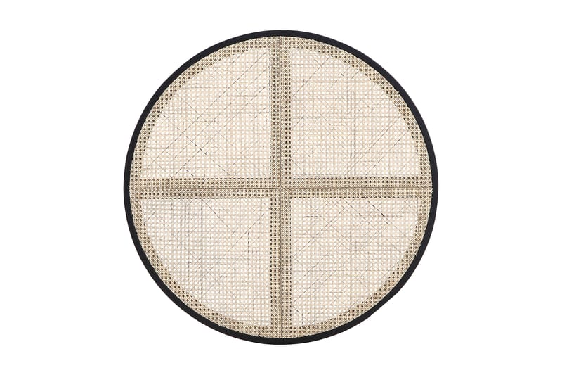 Sängynpääty Rondel 100cm - Beige Rottinki - Sängynpääty