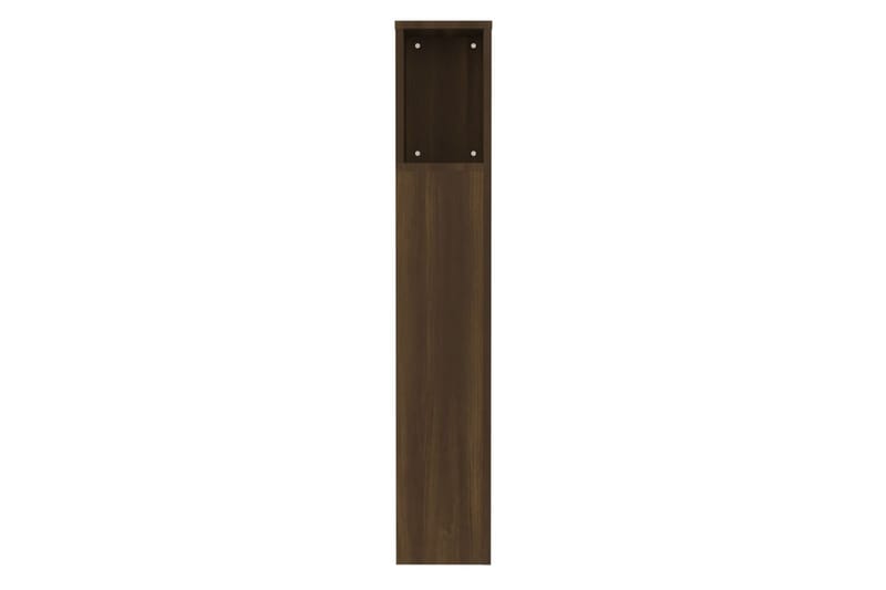 Sängynpääty säilytystilalla ruskea tammi 100x18,5x104,5 cm - Ruskea - Huonekalut - Sänky - Sängyn lisävarusteet & sängynpäädyt - Sängynpääty