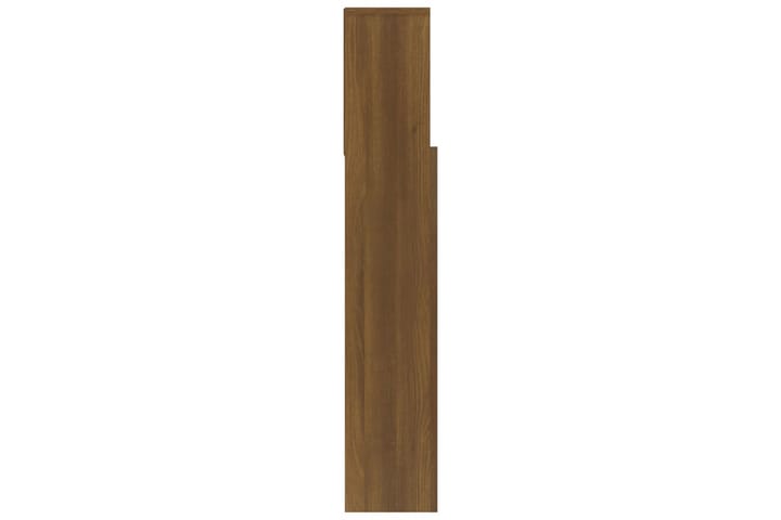 Sängynpääty säilytystilalla ruskea tammi 120x19x103,5 cm - Ruskea - Sängynpääty