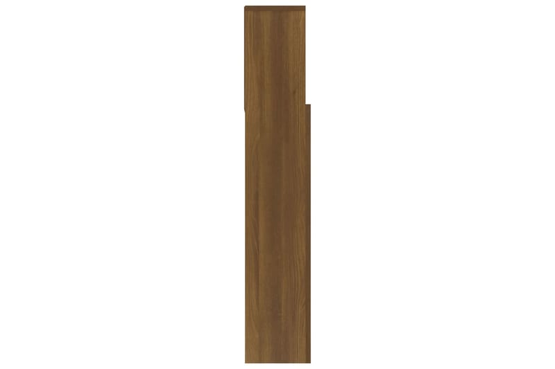 Sängynpääty säilytystilalla ruskea tammi 180x19x103,5 cm - Ruskea - Huonekalut - Sänky - Sängyn lisävarusteet & sängynpäädyt - Sängynpääty