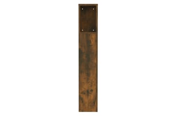 Sängynpääty säilytystilalla savutammi 100x18,5x104,5 cm - Ruskea - Huonekalut - Sänky - Sängyn lisävarusteet & sängynpäädyt - Sängynpääty