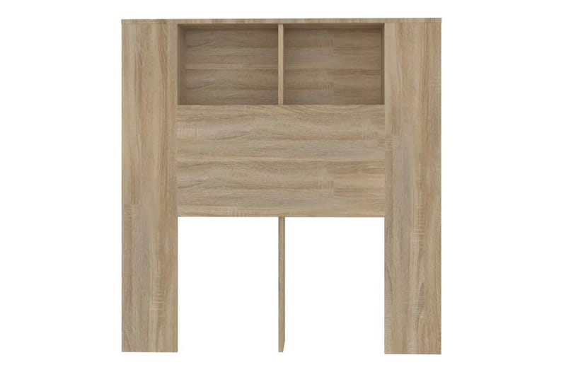 Sängynpääty säilytystilalla Sonoma-tammi 100x18,5x104,5 cm - Ruskea - Huonekalut - Sänky - Sängyn lisävarusteet & sängynpäädyt - Sängynpääty