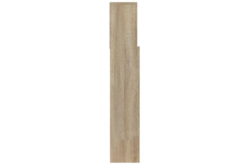 Sängynpääty säilytystilalla Sonoma-tammi 100x19x103,5 cm - Ruskea - Huonekalut - Sänky - Sängyn lisävarusteet & sängynpäädyt - Sängynpääty