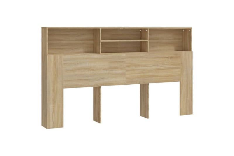 Sängynpääty säilytystilalla Sonoma-tammi 180x19x103,5 cm - Ruskea - Huonekalut - Sänky - Sängyn lisävarusteet & sängynpäädyt - Sängynpääty