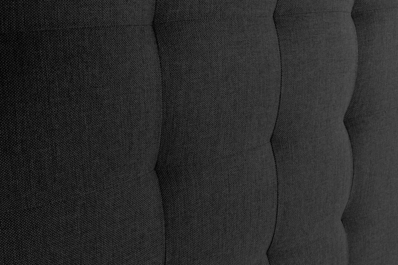 Sängynpääty Suset 80 cm - Tummanharmaa - Huonekalut - Sänky - Sängyn lisävarusteet & sängynpäädyt - Sängynpääty