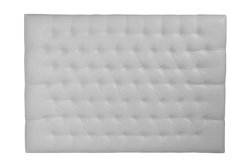 Sängynpääty Trevion 160 cm Nahka - Valkoinen - Huonekalut - Sänky - Sängyn lisävarusteet & sängynpäädyt - Sängynpääty