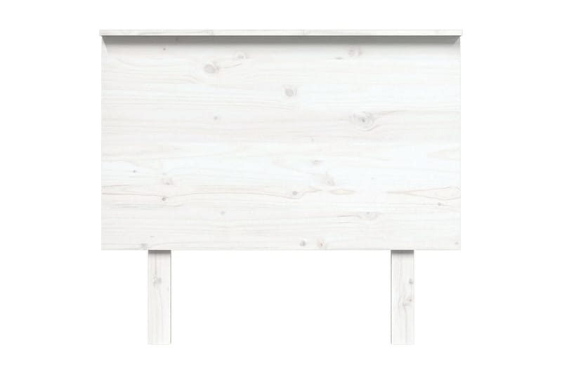 Sängynpääty valkoinen 94x6x82,5 cm täysi mänty - Valkoinen - Huonekalut - Sänky - Sängyn lisävarusteet & sängynpäädyt - Sängynpääty