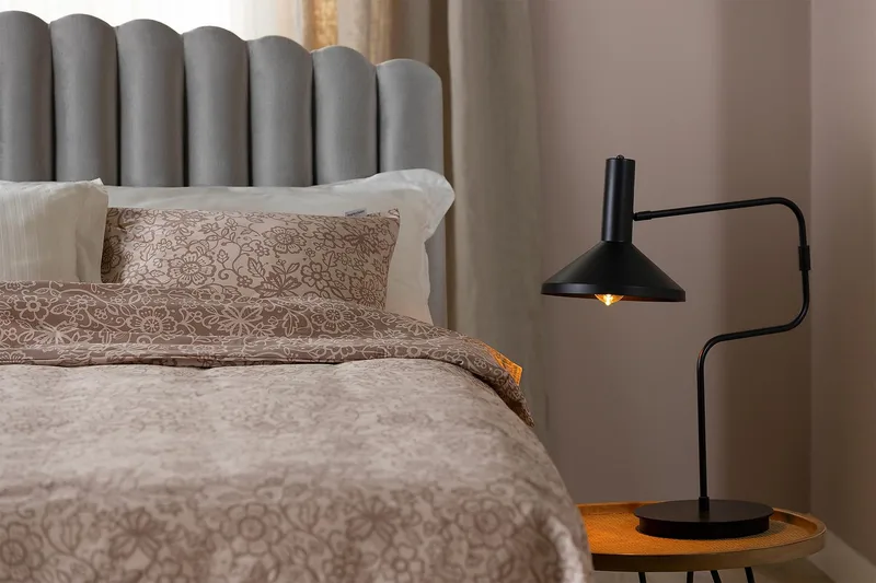 Sängynpääty Zehner 120 cm - Vaaleanharmaa/Sametti - Huonekalut - Sänky - Sängyn lisävarusteet & sängynpäädyt - Sängynpääty