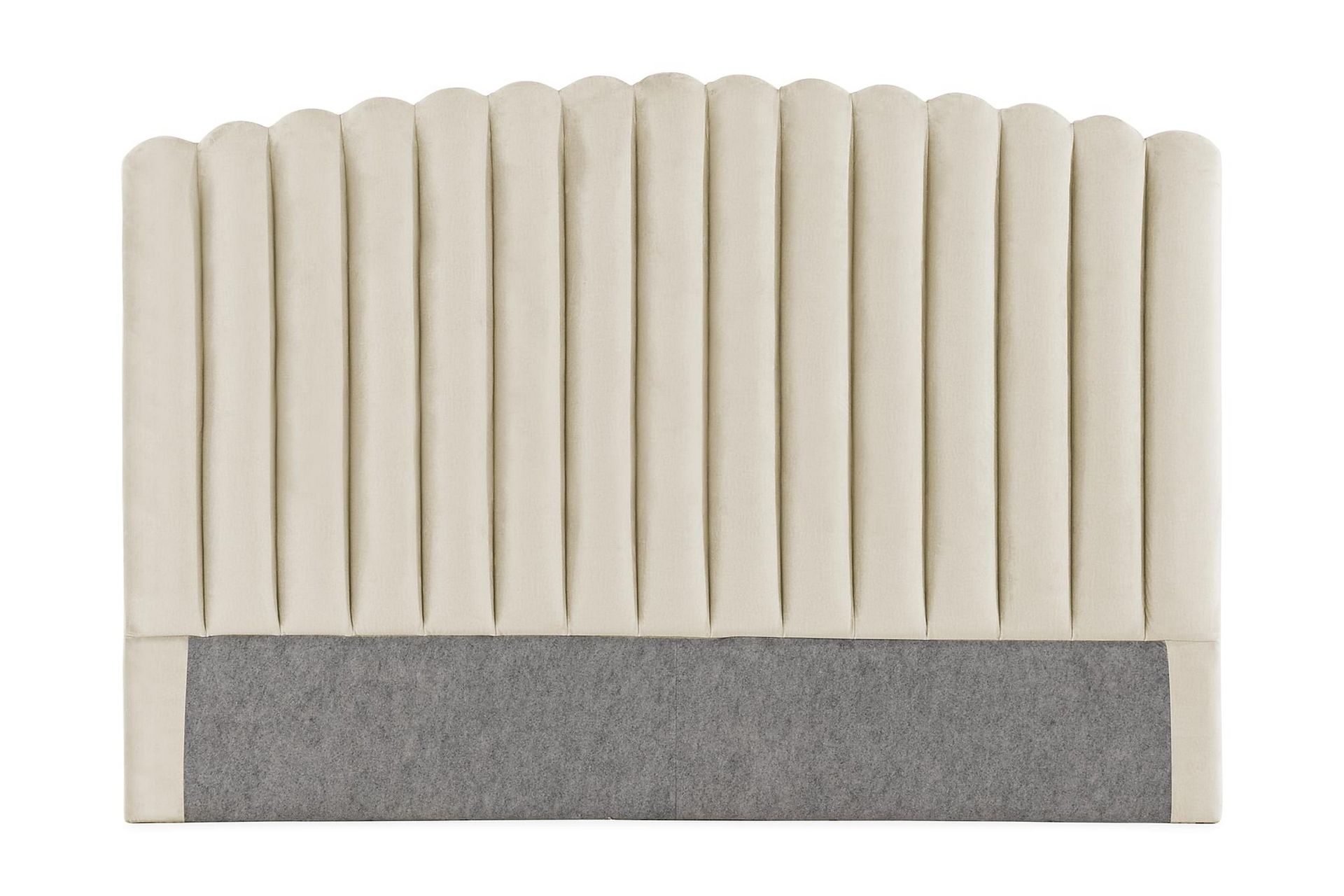 Sängynpääty Zehner 160 cm - Beige/Sametti - Huonekalut - Sänky - Sängyn lisävarusteet & sängynpäädyt - Sängynpääty